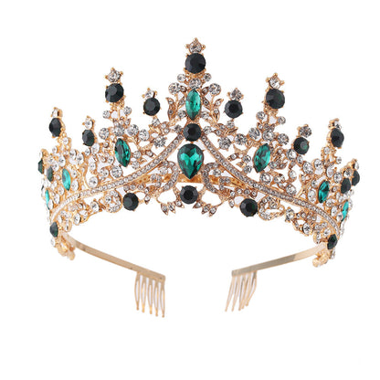 Ladies' Rhinestone Tiara with sparkling gemstone wreath