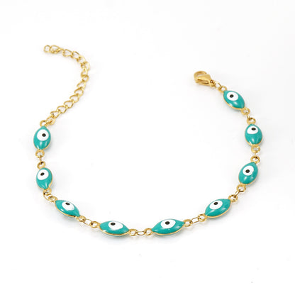 Colorful Evil Eye Bracelet Acalora