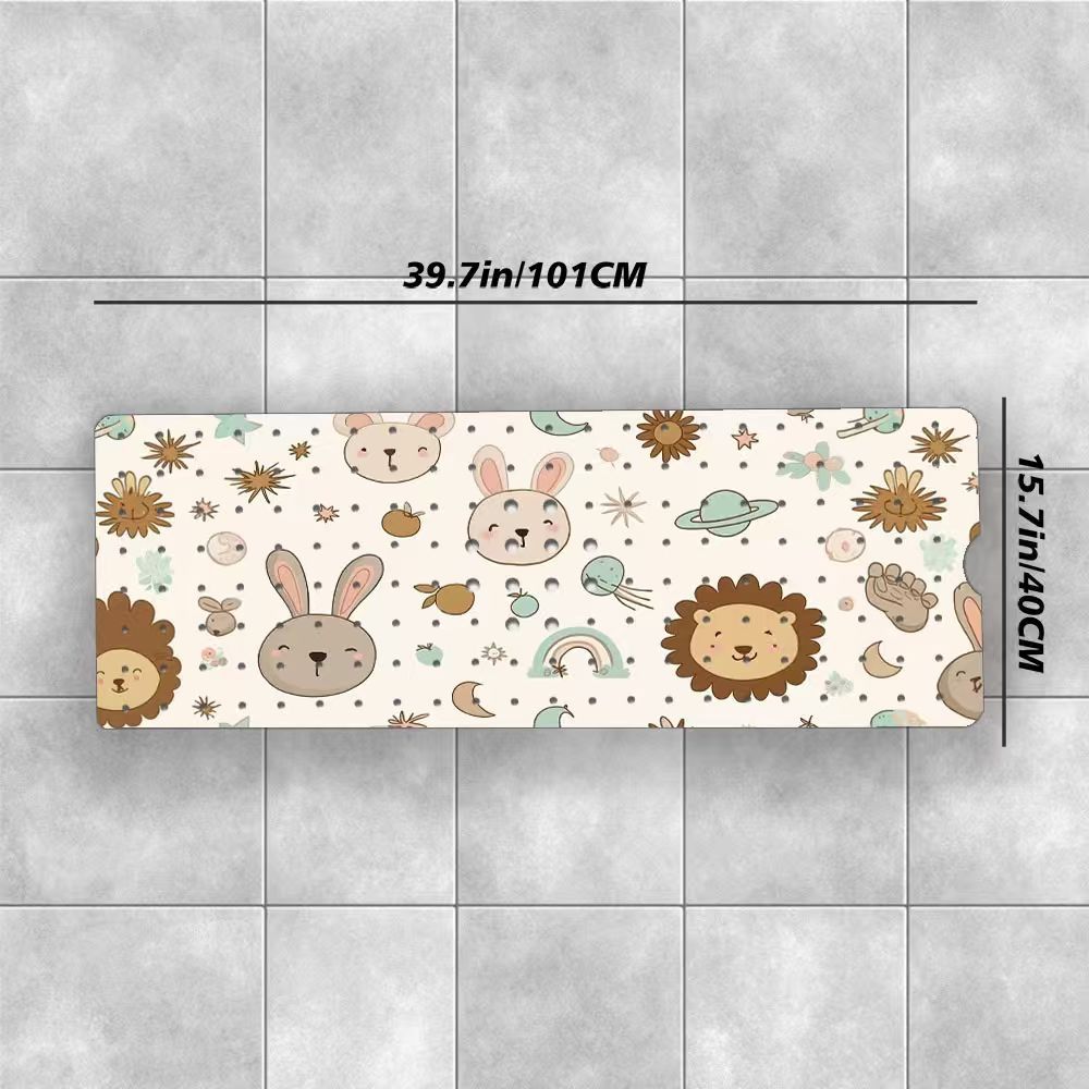 Decorative Ocean Shell Bath Mat