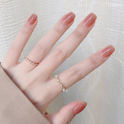 Natural Glossy Nail Tips Acalora