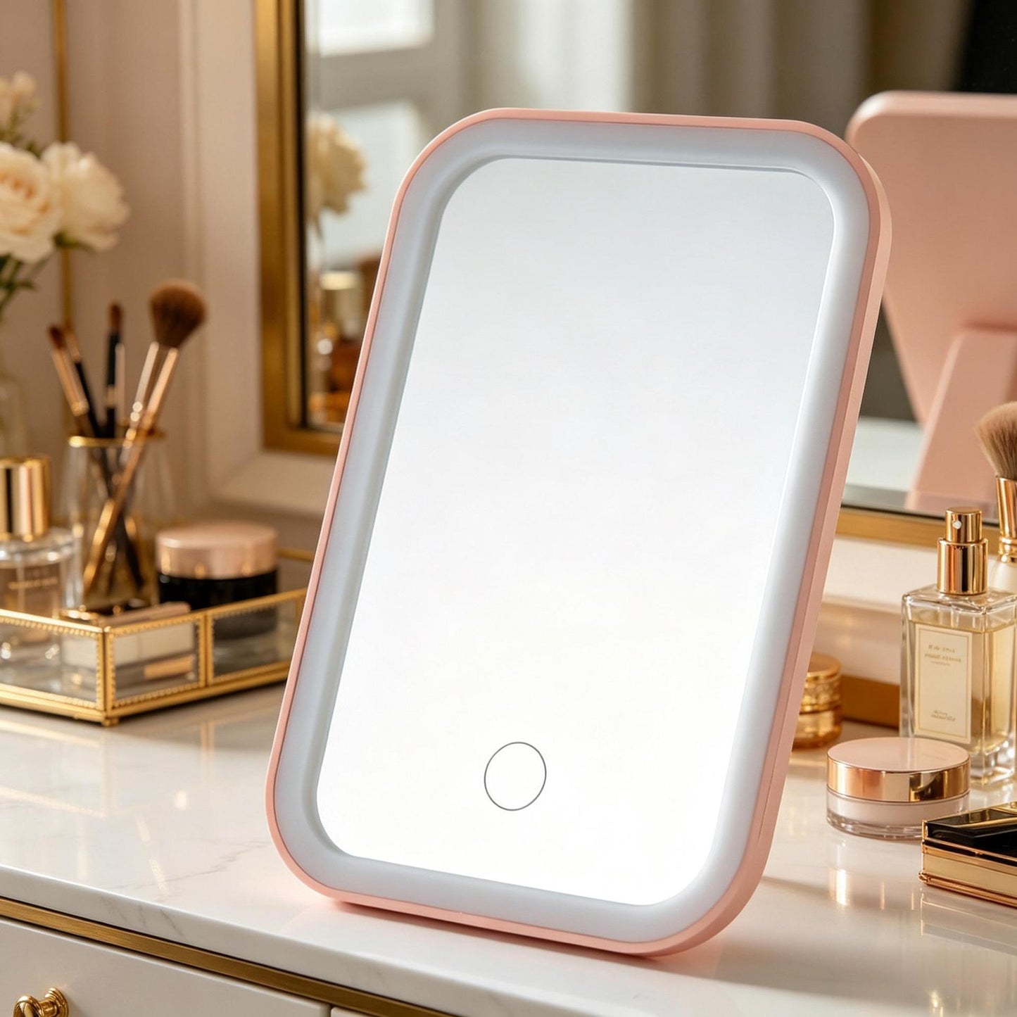 Portable LED Makeup Mirror