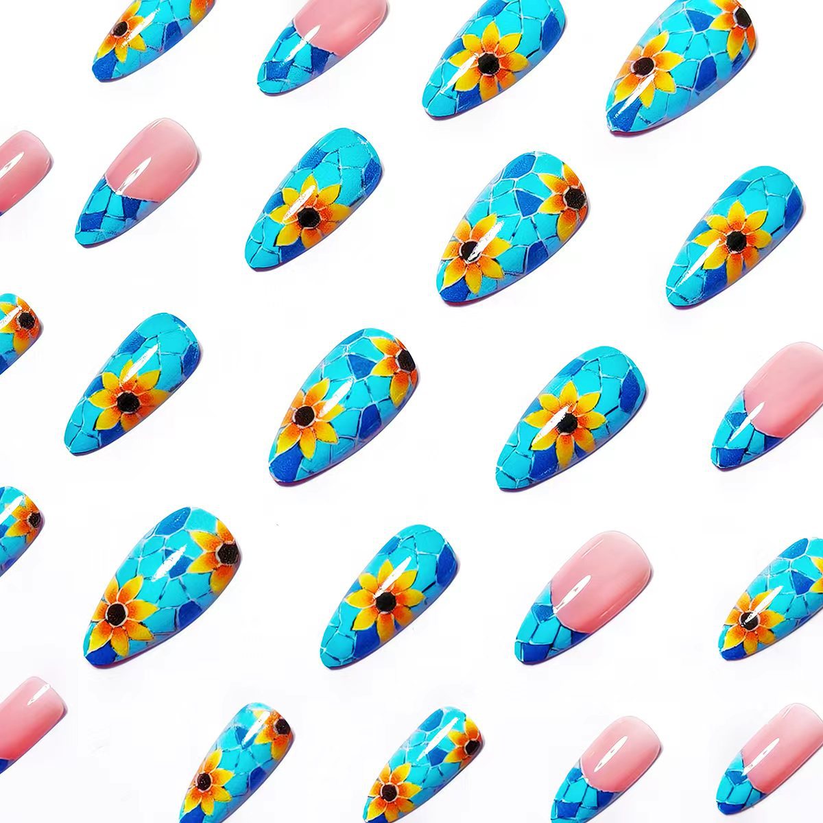 Artistic Stained Glass Nail Art Acalora