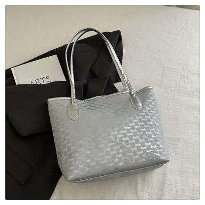 Elegant Textured Tote Bag Acalora