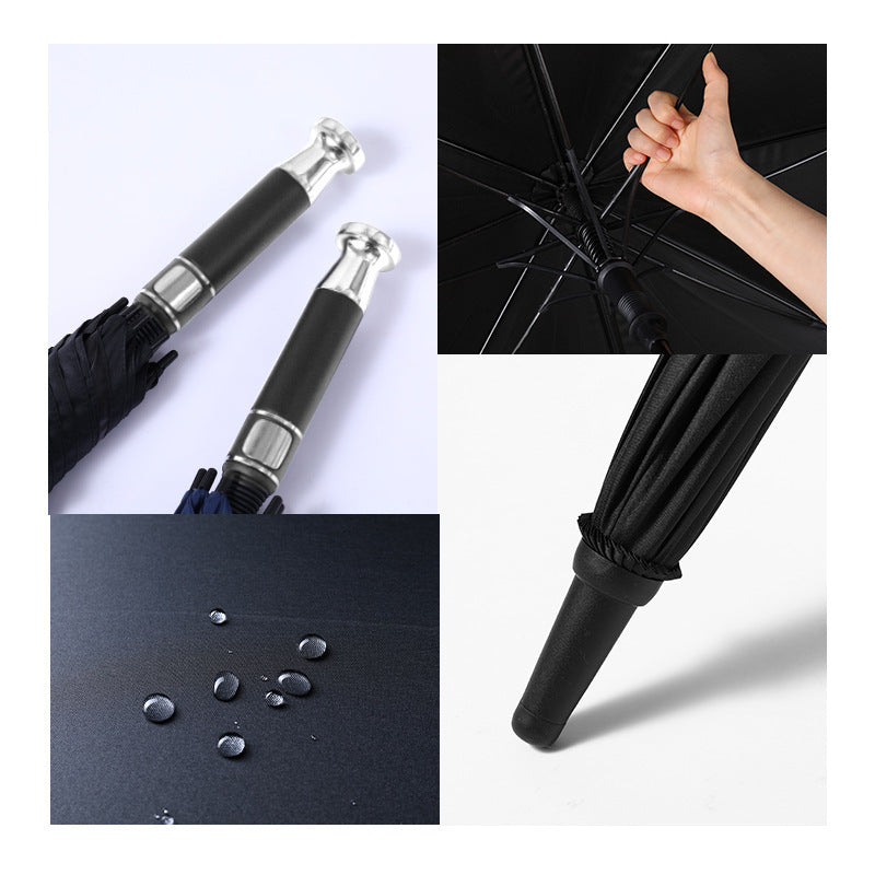 Women's Automatic Umbrella with Reinforced Wind Protection System Bowlift
