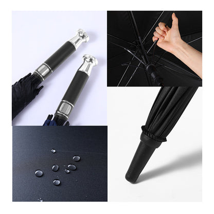 Women's Automatic Umbrella with Reinforced Wind Protection System Bowlift