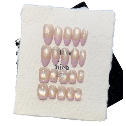 Dreamy Glittery Press-On Nail Set Acalora