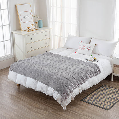 Cozy Knitted Blanket