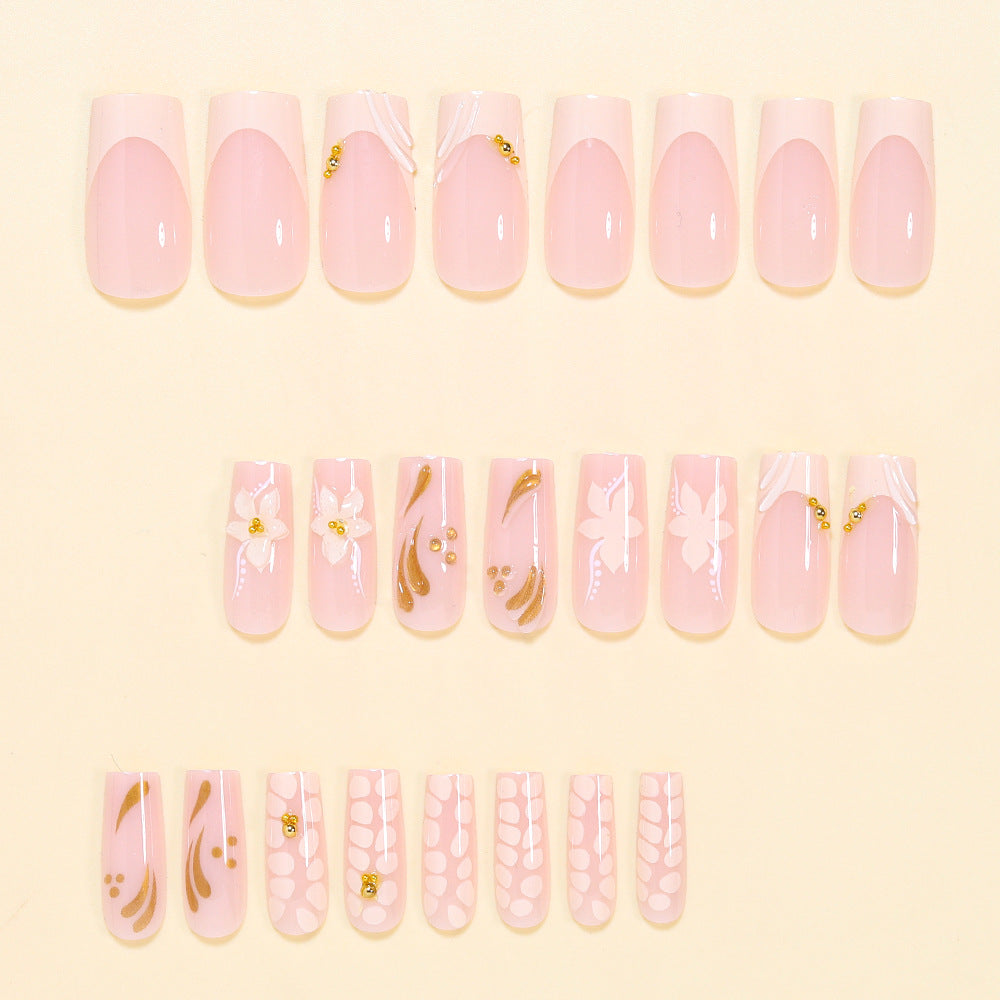 Decorative 3D Floral Nail Art Tips Acalora