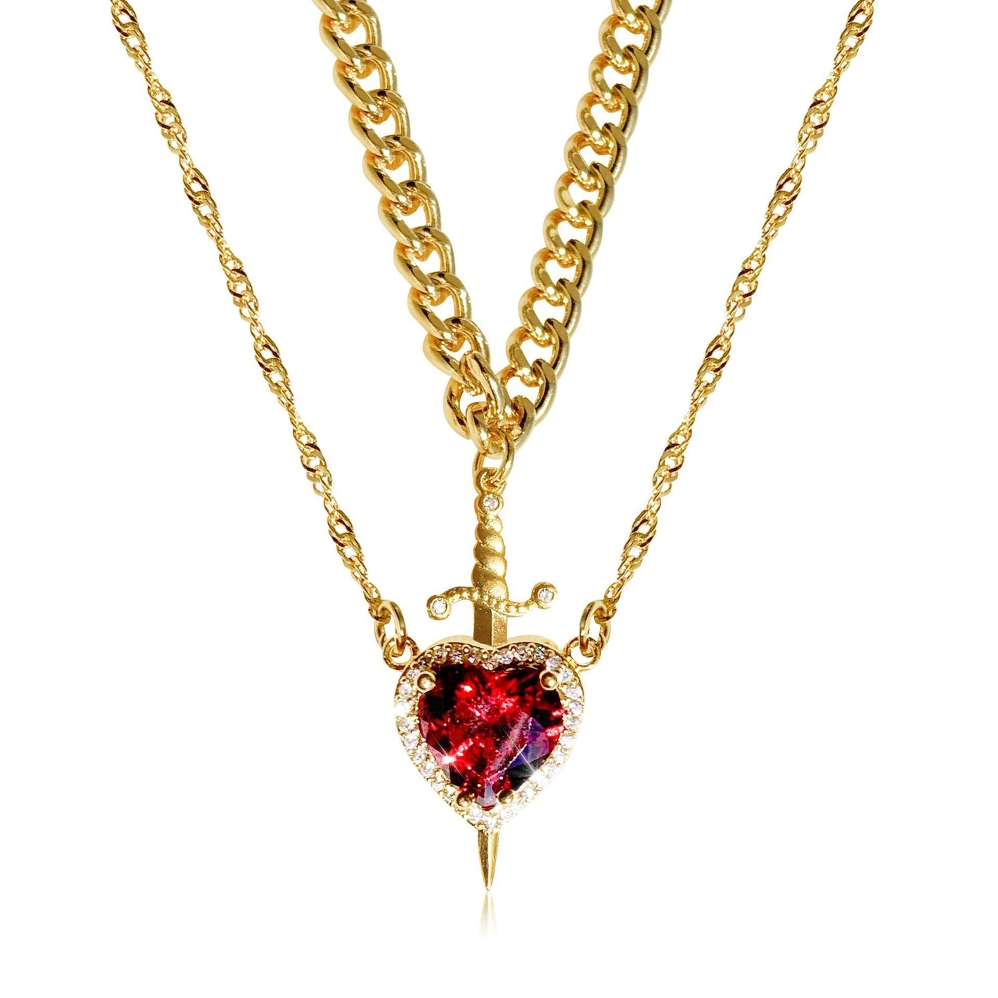 BowLift | Prince & Princess Couples Necklace Set