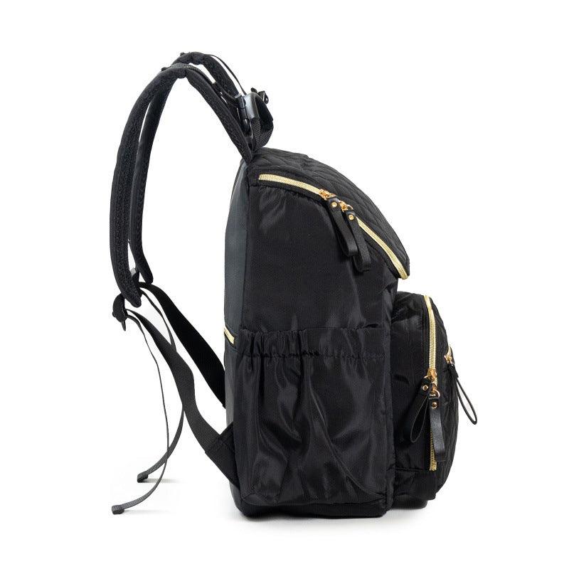 Quilted Multi-Pocket Backpack Acalora