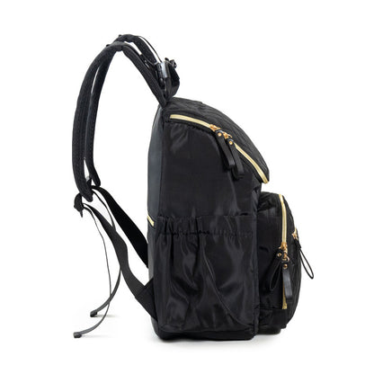 Quilted Multi-Pocket Backpack Acalora