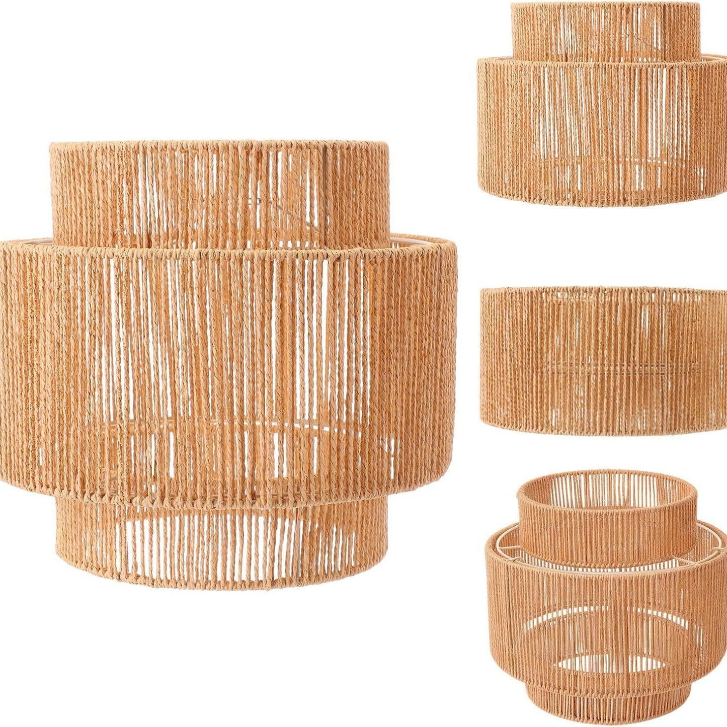 Decorative Rattan Storage Basket Acalora