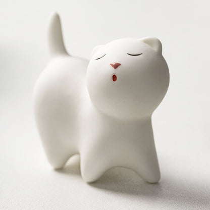 Decorative Cat Figurine Acalora