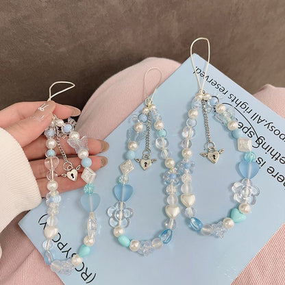 Decorative Beaded Phone Charm Acalora