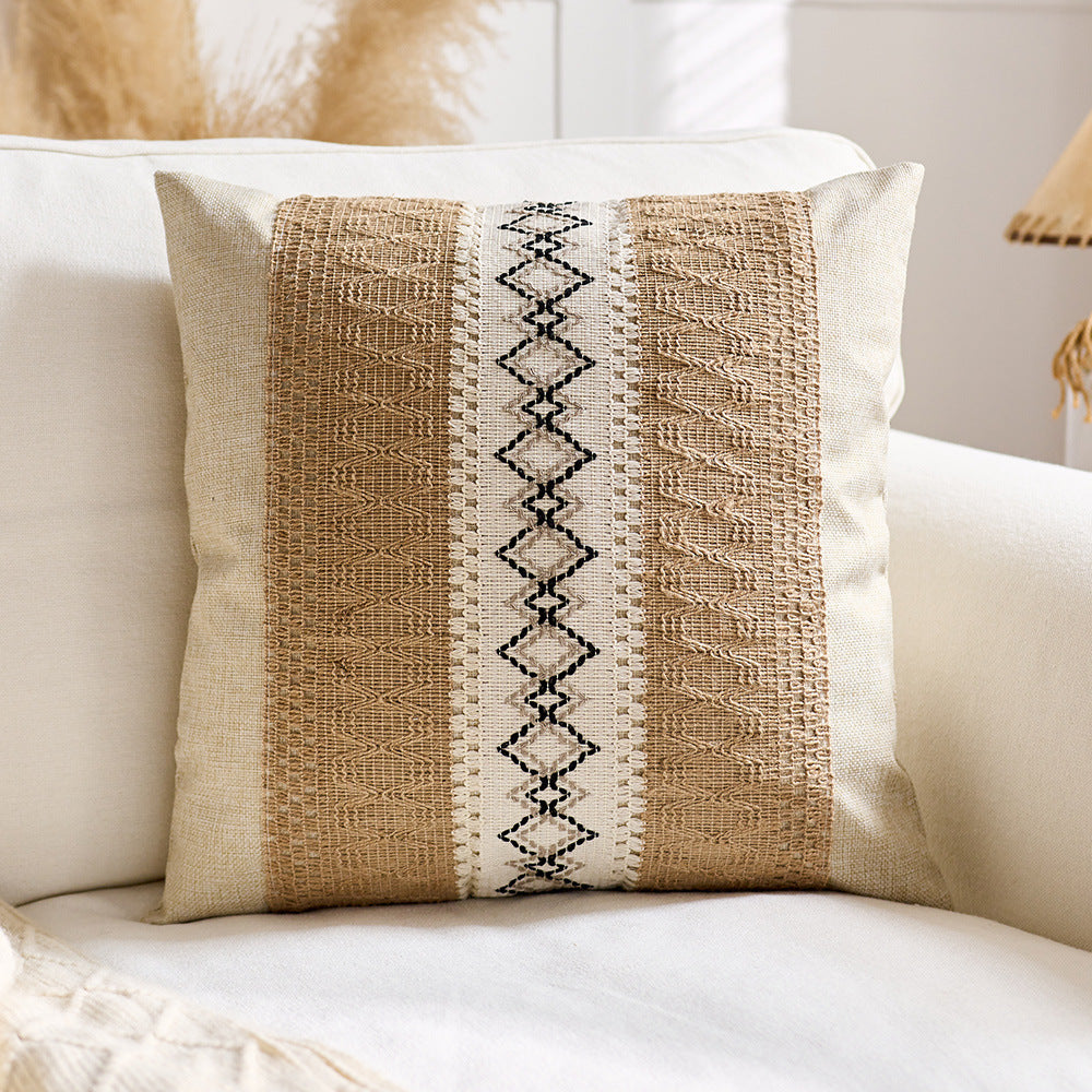 Decorative Textured Throw Pillow