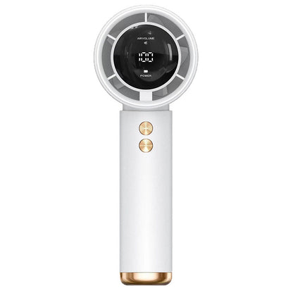 Women's portable multi-function fan with digital display Karnz