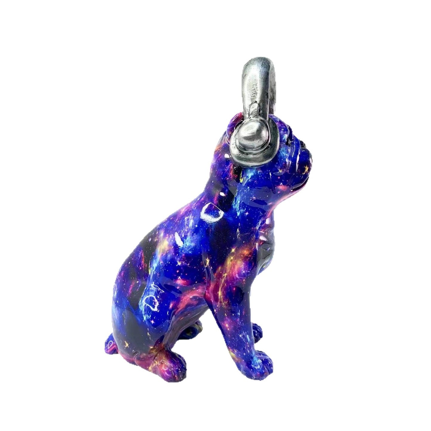Colorful decorative figure of a dog in modern design Acalora
