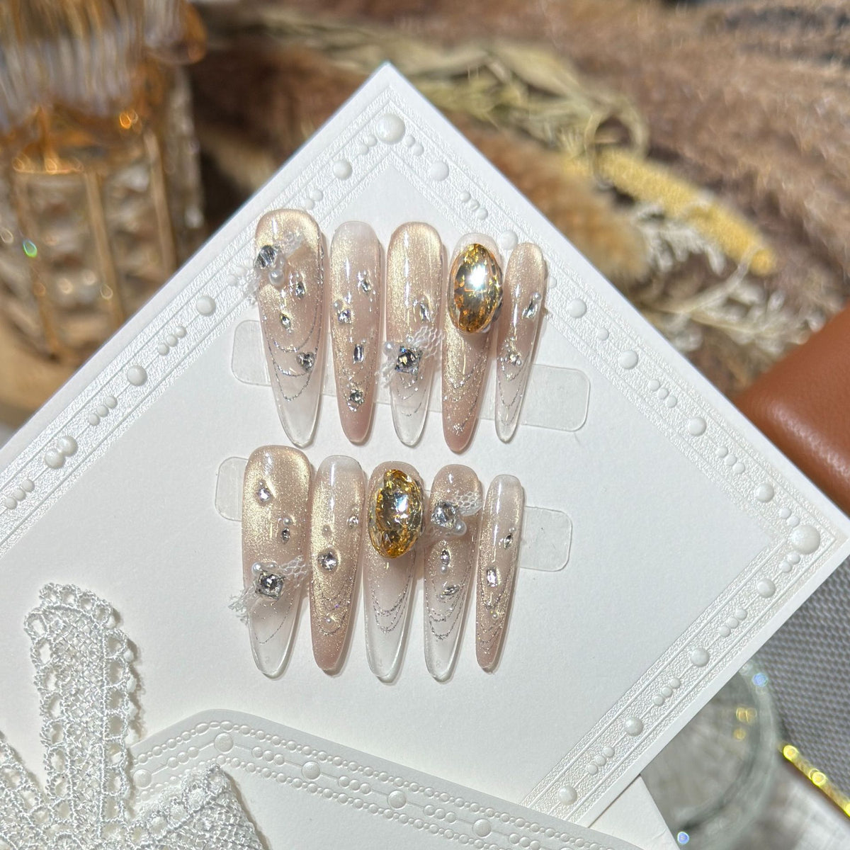 Luxury Decorative Nail Art Acalora