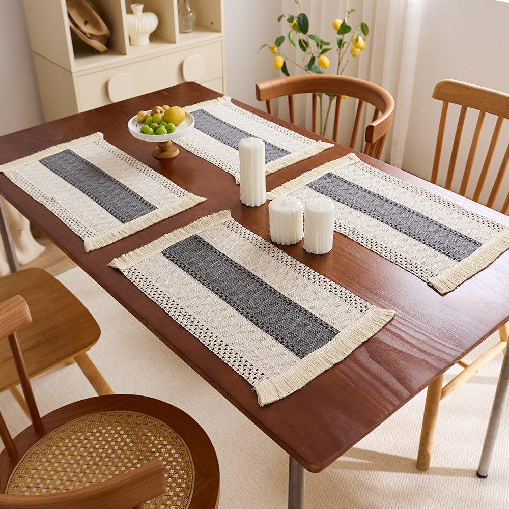 Decorative Fringed Table Runner