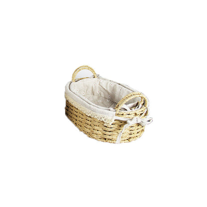Handcrafted Woven Storage Basket Acalora