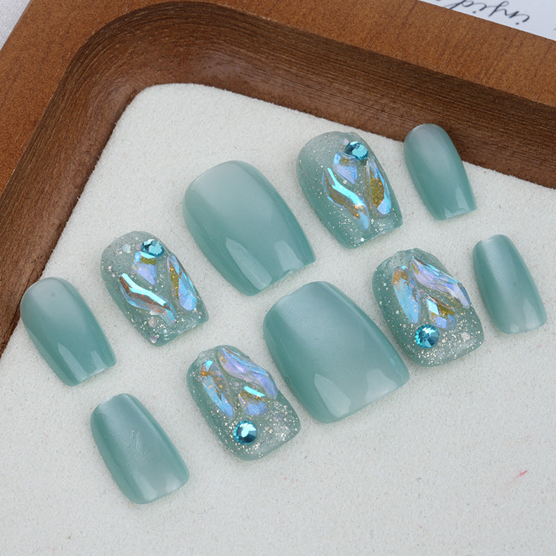 Decorative Press-On Nail Art Set Acalora
