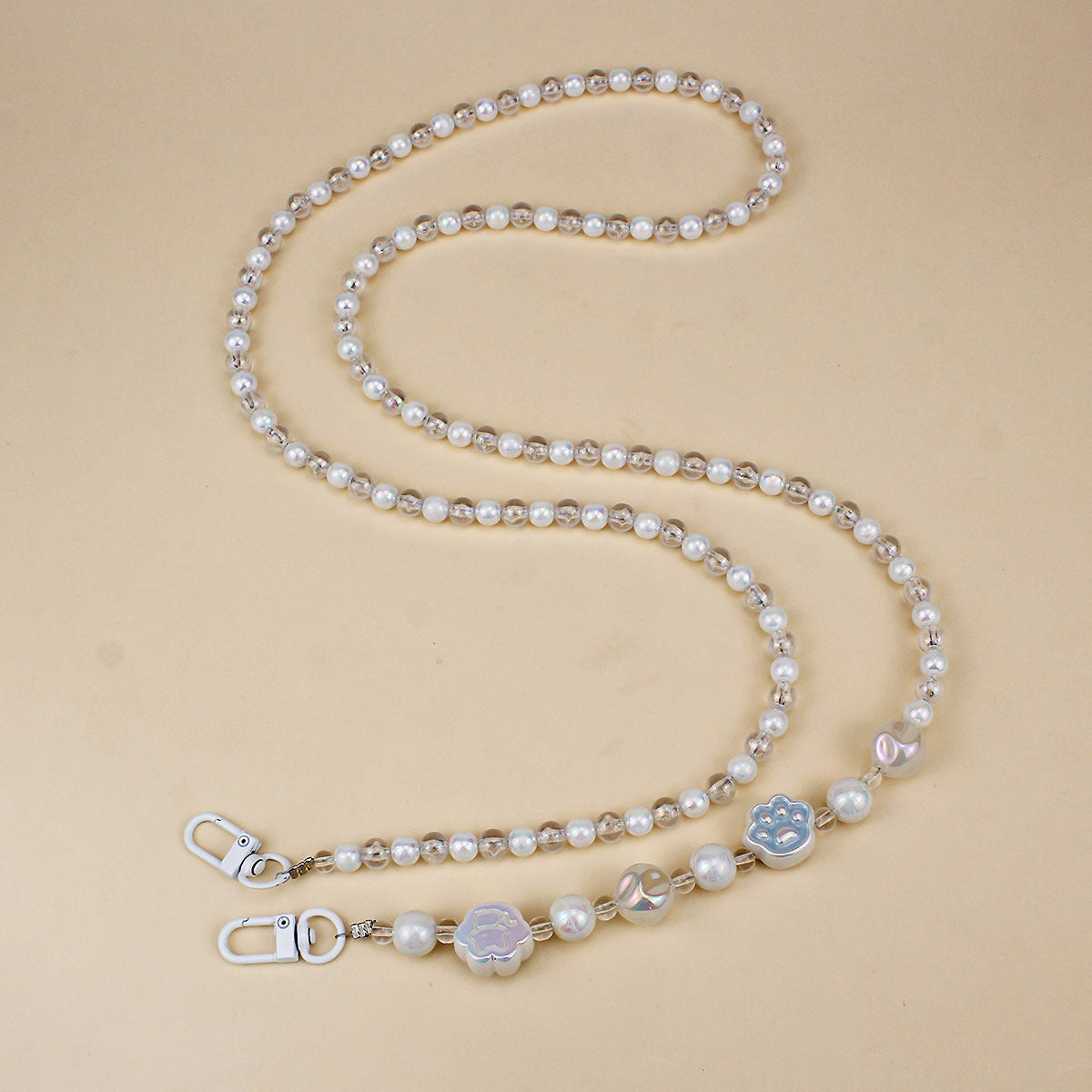 Elegant Mixed Material Necklace Acalora