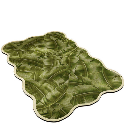 Floral Pattern Bath Mat