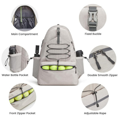 Tennis Gear Sports Backpack Acalora