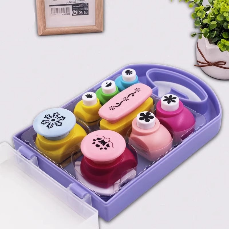 BowLift | Safe Craft Scissors and Punch Set for Children