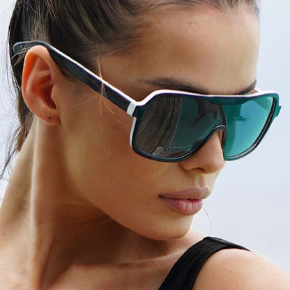 Women's oversized sunglasses with wide frame Karnz