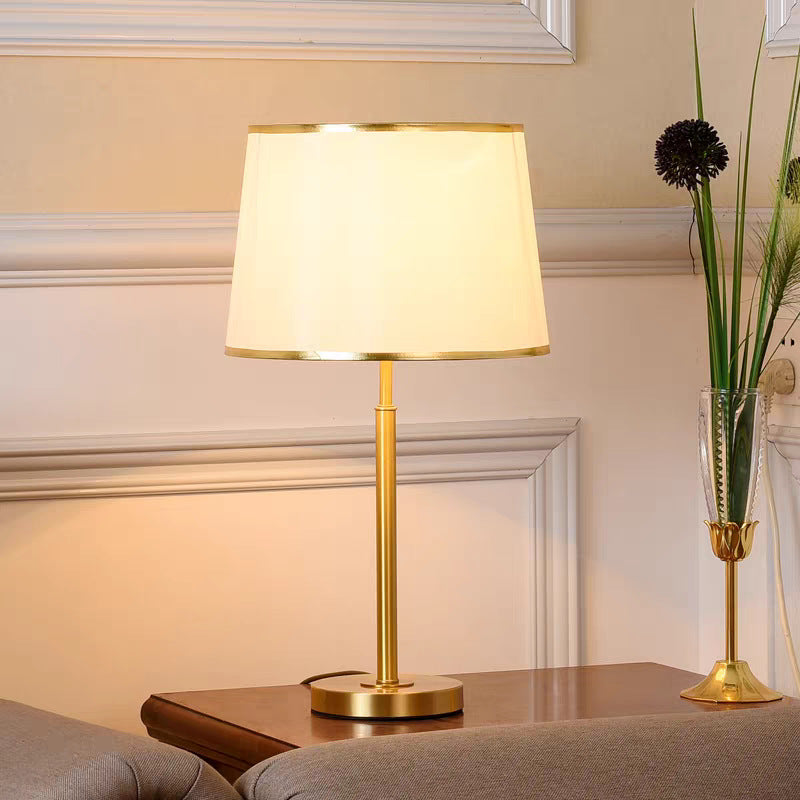 Modern Gold Accented Table Lamp