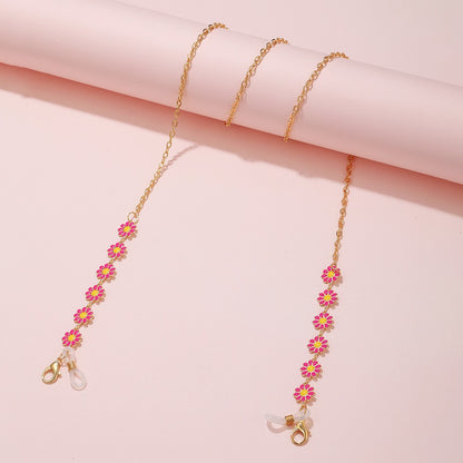 Floral Charm Eyewear Chain Acalora