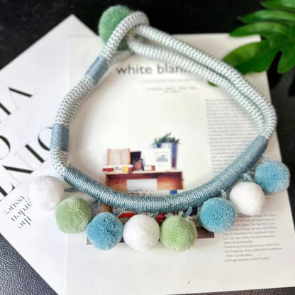 Trendy Knit Necklace Acalora