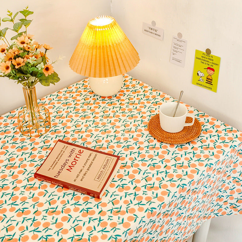 Decorative Checked Tablecloth