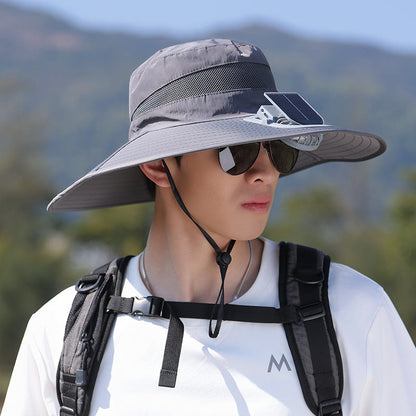 wide-brimmed outdoor sun hat with UV protection, breathable mesh, and adjustable chin strap Bowlift