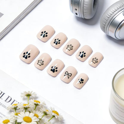 Playful Pet-Themed Nail Art Acalora
