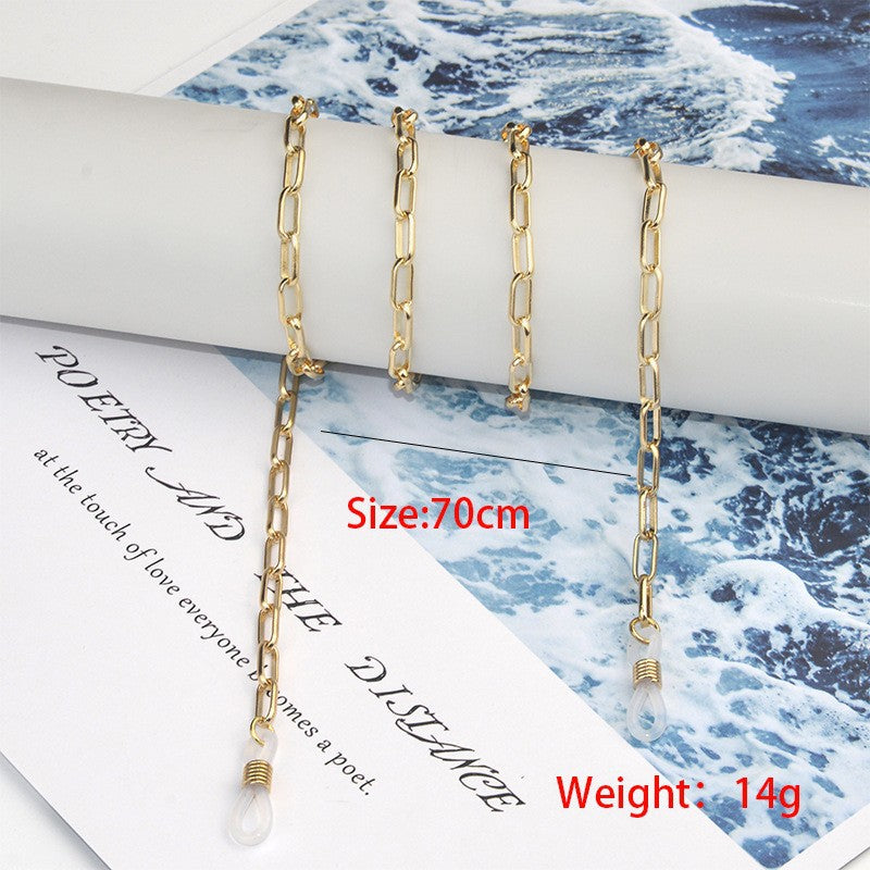 Chain Link Eyewear Retainer Chain Acalora