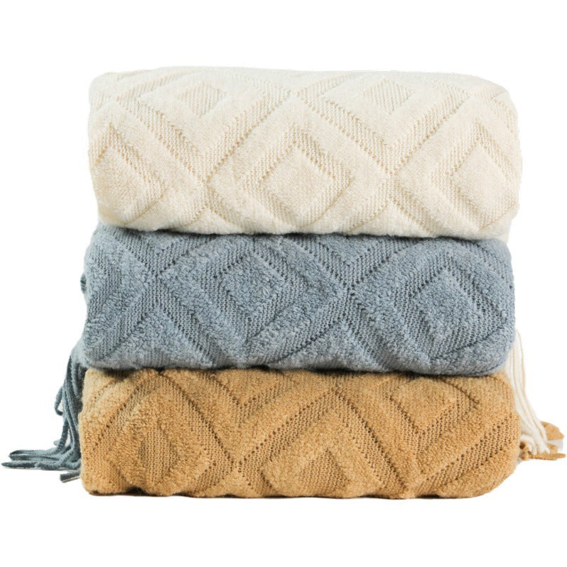 Cozy Decorative Woven Throw Blanket