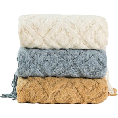 Cozy Decorative Woven Throw Blanket
