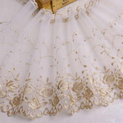Elegant Embroidered Curtain Acalora