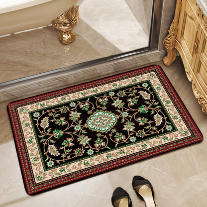 Luxurious Vintage-Inspired Floor Mat Acalora