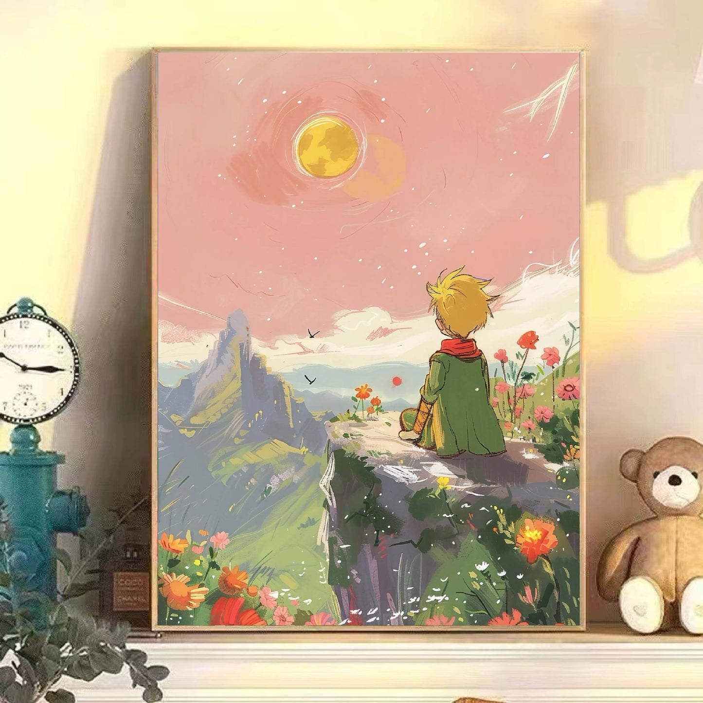 Whimsical Character Canvas Art Print