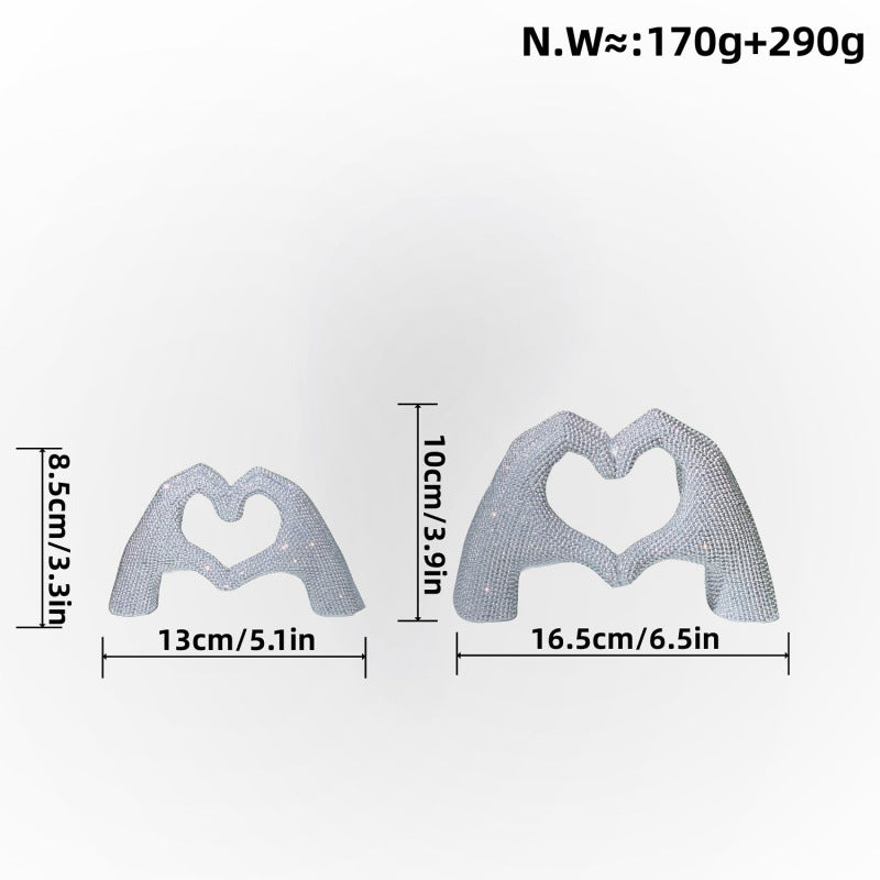 Heart Hand Sculpture Acalora
