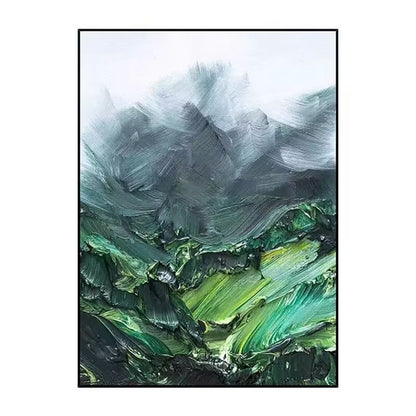 Textured Landscape Canvas Print