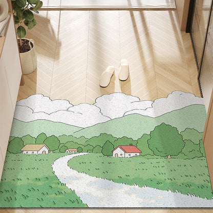 Cartoon Forest Animal Doormat