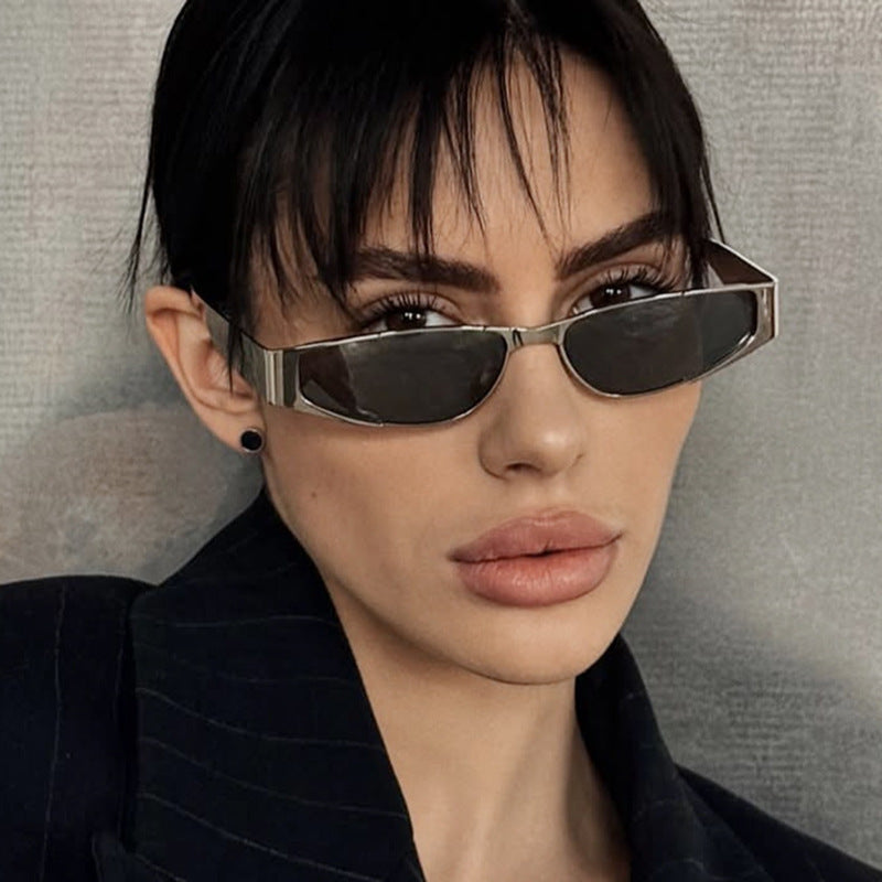 Women futuristic slim sunglasses Bowlift
