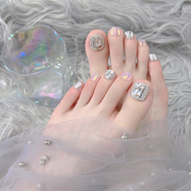 Luxury Rhinestone-Decorated Pedicure Set Acalora