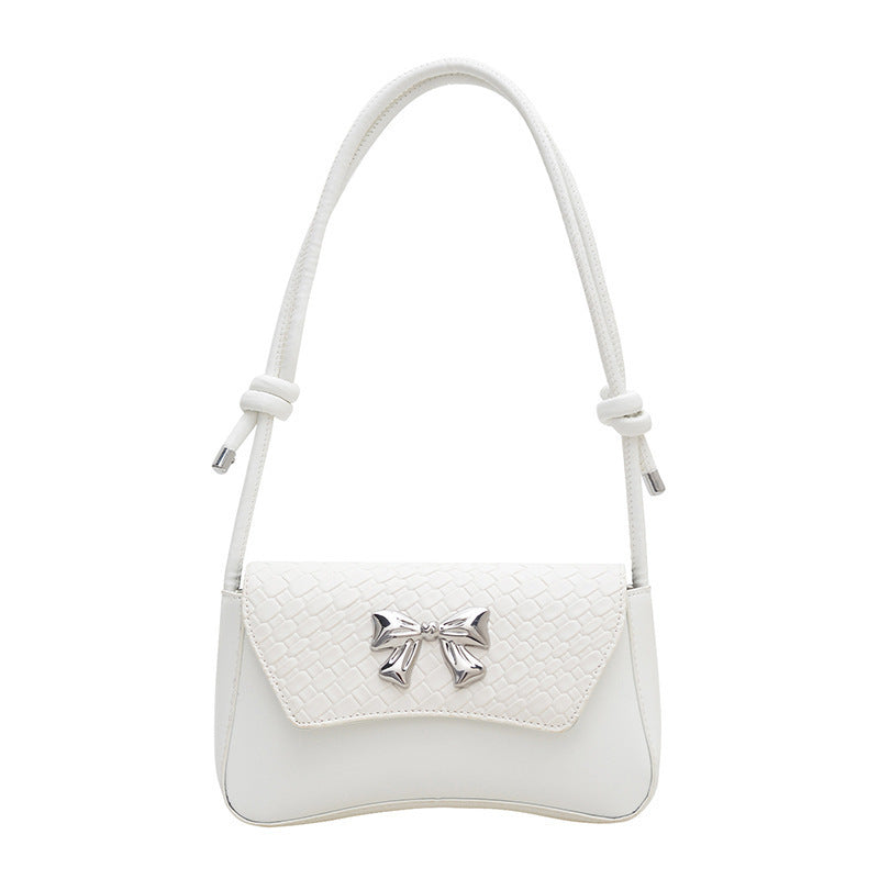 Chic Bow-Detail Handheld Clutch Bag Acalora