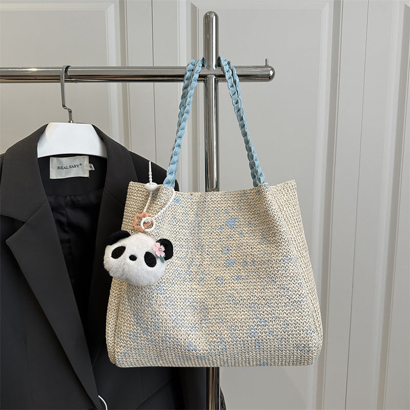 Chic Woven Tote Bag Acalora