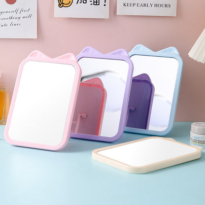 Creative Cat Ear Themed Tabletop Mirror